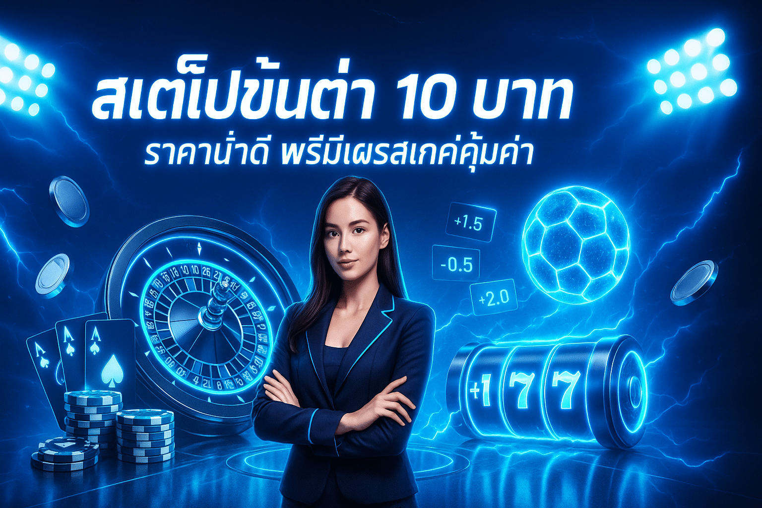 สเต็ปขั้นต่ำ 10 บาท